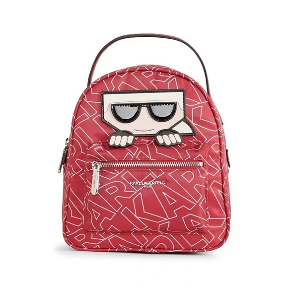Karl Lagerfeld | Bags | Karl Lagerfeld Paris Red White Nylon 